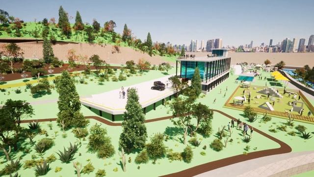 REVIT HILLSIDE COMMUNITY CENTER DESIGN - CONCEPT STAGE 2 (2 MIN) смотреть онлайн