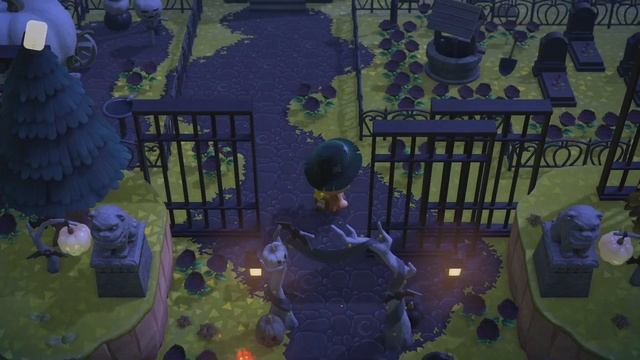 Halloween Forest Island Tour | Animal Crossing: New Horizons смотреть онлайн