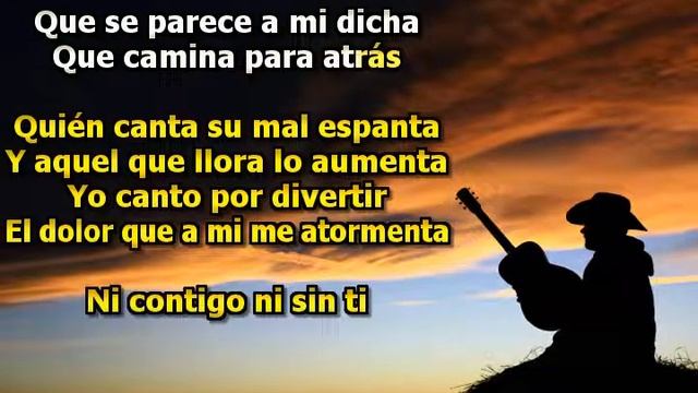 Ni contigo ni sin ti - Santiago Avellaneda - (cover Emilio José) - No es Karaoke смотреть онлайн