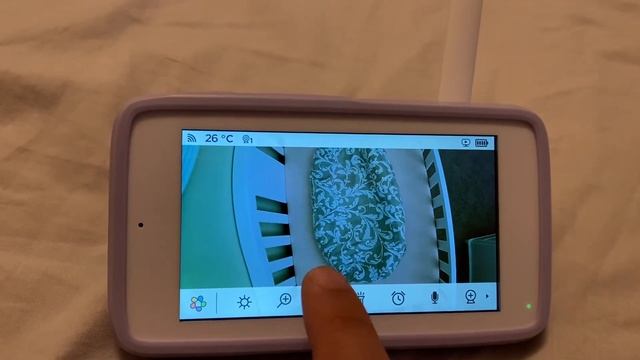 Hubble Nursery Pal Crib Edition 5" Video Baby Monitor - Brand new - Touch Screen defective- Review смотреть онлайн