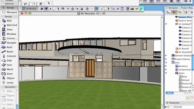 TUTORIAL ARCHICAD - 3D Navigation смотреть онлайн