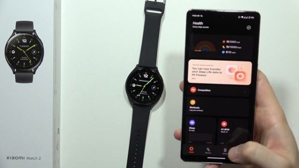 How to Add Another Google Account on Xiaomi Watch 2 - Log In New Google Account