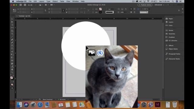 Adding Multiple Images to Indesign CC and Selection Tips смотреть онлайн