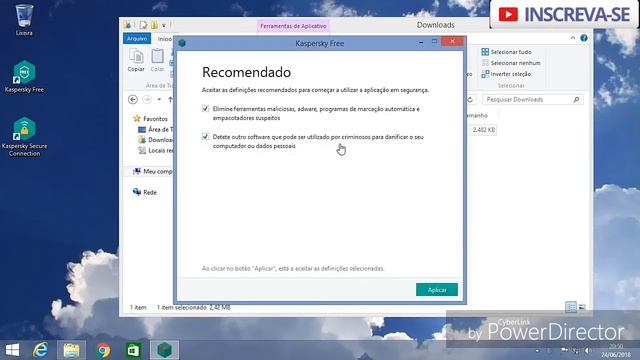 Baixar e instalar Kaspersky Antivirus 2019 (Grátis) em português смотреть онлайн