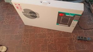 Полотенцесушитель Электрический Equation 60 Вт Распаковка