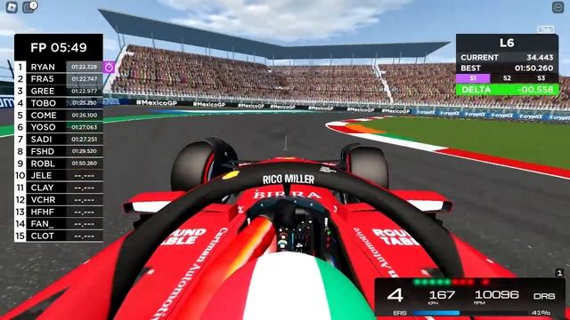 HOTLAP IN MEXICO WITH THE NEW 2024 FERRARI! | Formula Apex - Roblox смотреть онлайн