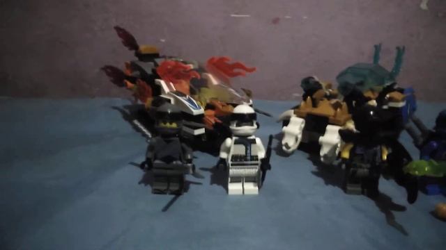 lego ninjago or lele ninja nightmare chariot and obsidian chariot смотреть онлайн