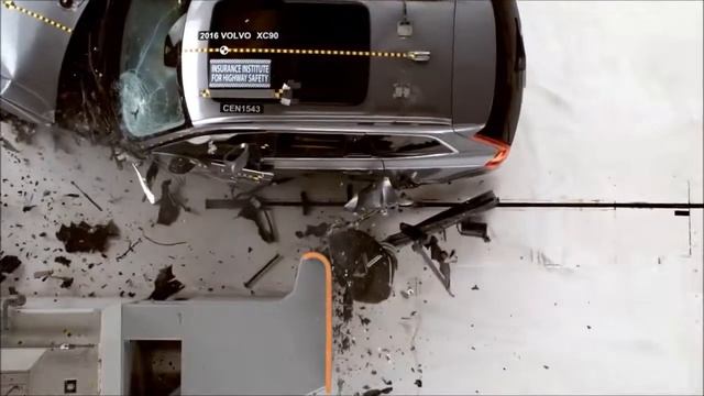 Volvo XC90 - Crash Teste смотреть онлайн