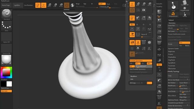 Lamp Maya Zbrush Maya RedShift смотреть онлайн