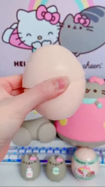 Hello Kitty x Pusheen Surprise Squishy Capsules from @hameeus 🎀 #kawaii #kawaiitok #k... смотреть онлайн