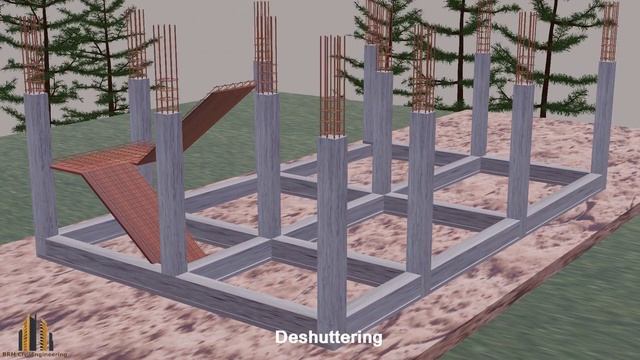 Construction of a residential house step by step.(Created on Blender) | Construction of house смотреть онлайн