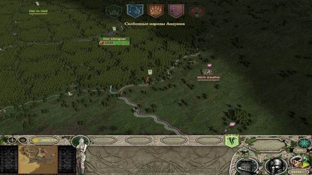 Third Age Total War DaC V3 - Эльфы Лориэна Part #5 смотреть онлайн