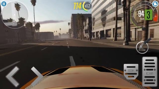 BMW E60 TAXI driving in the L.A.BLOCK смотреть онлайн