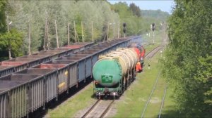 Маневровая работа на станции Новоизборск