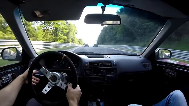 My second time at the Nürburgring - with a spin! смотреть онлайн