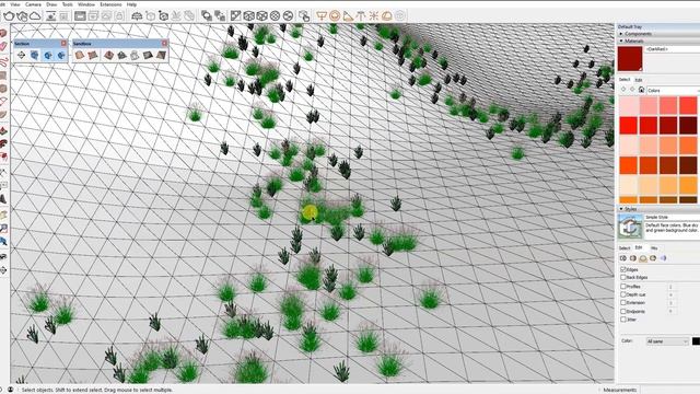 Alternate of Skatter || Spray Vegetation in SketchUp Using Short Trick || Hindi смотреть онлайн