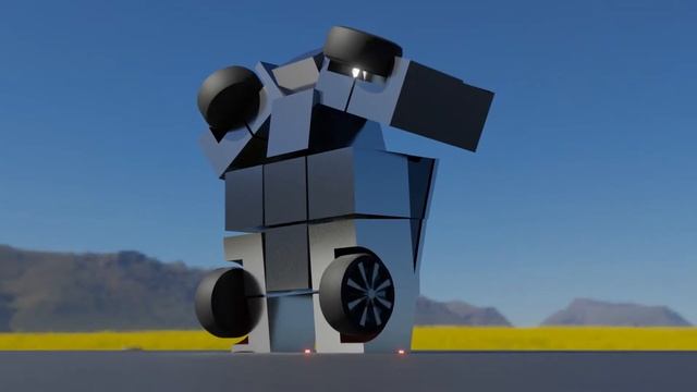 Cybertruck Space Launch in Blender смотреть онлайн