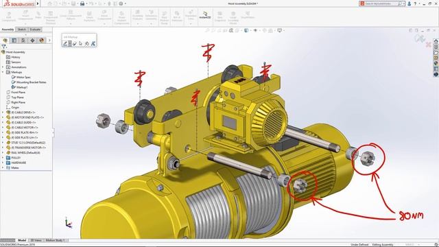3D Markup SOLIDWORKS 2019 смотреть онлайн