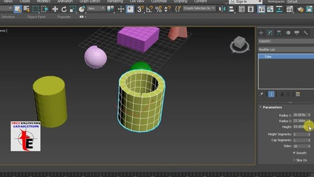 Modify tool how to learn 3ds max in telugu 2nd Part 3ds Max t True Engineers Cad solutions смотреть онлайн