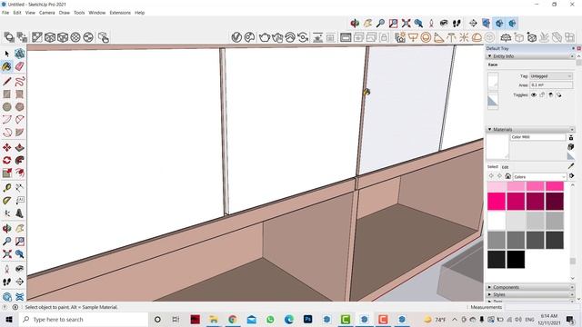 Interior Children Room...Sketchup 2021 + Vray 5... смотреть онлайн