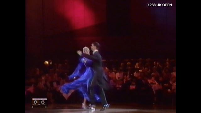 1988 Hans And Anne Laxholm At The UK Open Professional Ballroom Championships