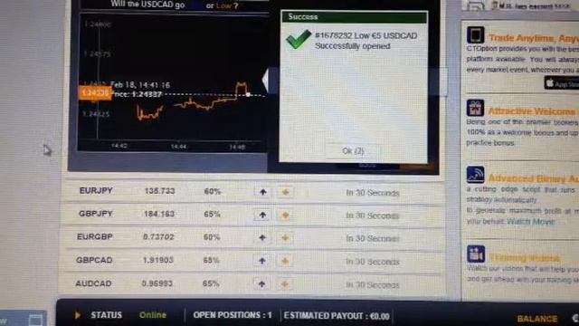CToption scam delaying the trade by 4 seconds in favor of CToption смотреть онлайн