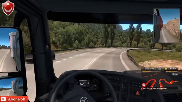 ETS2 PROMODS ISPANYA YOLLARINDA ZORLU YOLLAR смотреть онлайн