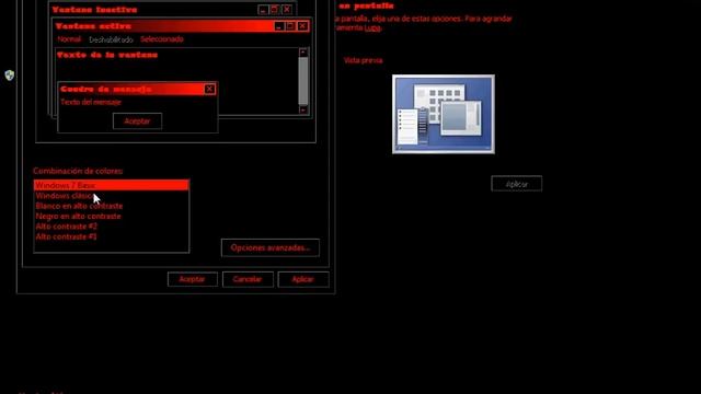 como cambiar combinacion de colores en windows 7 starter смотреть онлайн