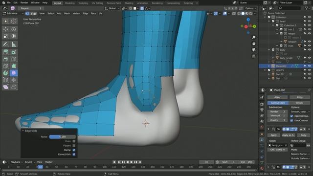Fantasy Character Part 6: Body Retopology смотреть онлайн