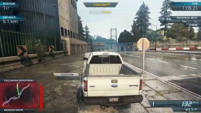 Need for Speed Most Wanted Raptor vs Lamborghini Aventador 1 смотреть онлайн