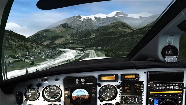 Landing in Mestia airport смотреть онлайн