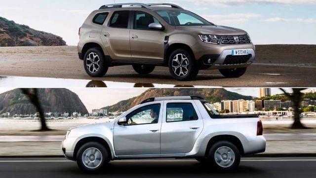 DACIA DUSTER Pick Up 2019. Confirmado. SUV 4X4. смотреть онлайн