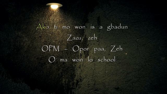 Zazu Zeh(Lyrics Video) смотреть онлайн