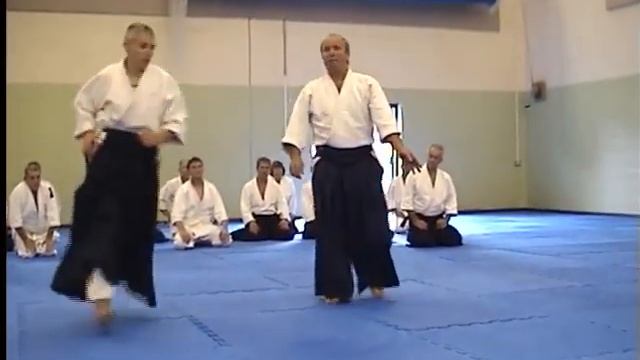 Айкикай Великобритании. Практика с гостем (инструктором) Юкимицу Кобаяси (2009) - ч 3