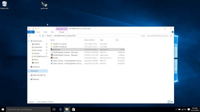 How to format your Qcam Mini Video Camera microSD card in Windows смотреть онлайн