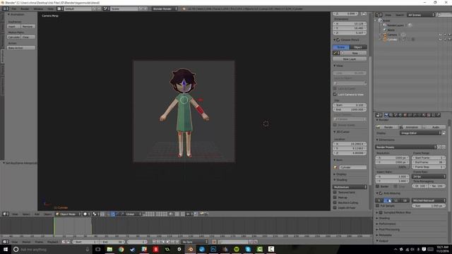Export a Rotating GIF in Blender смотреть онлайн