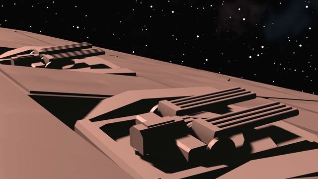 Imperial Star Destroyer intercepts a rebel transport - Star Wars Blender short animation смотреть онлайн