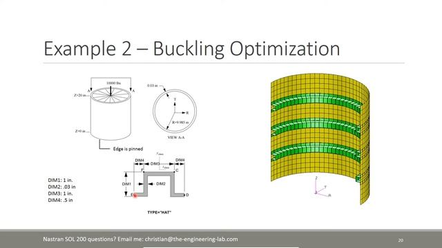 Aerospace - Structural Optimization with Nastran SOL 200 смотреть онлайн
