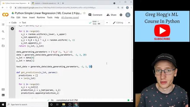 Testing Out The Model | ML Course 2.16 смотреть онлайн