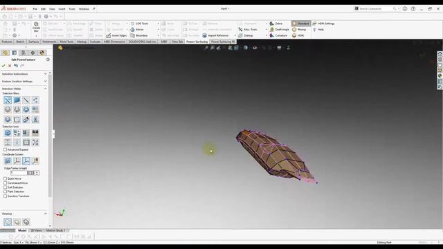 (PART 1) Modeling a Prosthetic Hand with the Power Surfacing add-in for SOLIDWORKS® смотреть онлайн