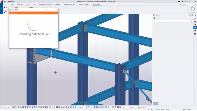 IDEA StatiCa Viewer plugin for Tekla Structures смотреть онлайн