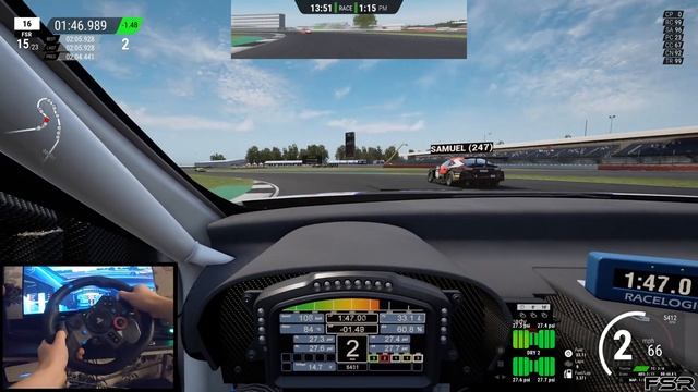 Assetto Corsa Competizione Multiplayer Crashes & Sends - Silverstone смотреть онлайн