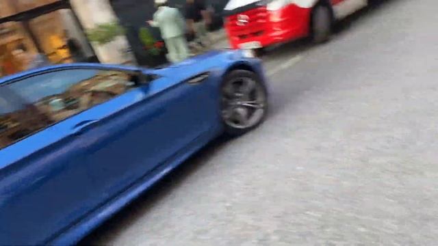 BMW M5, Same Insanely Loud Mercedes-Benz AMG GT AMG GT Revs again M5 accelerates super quick & смотреть онлайн