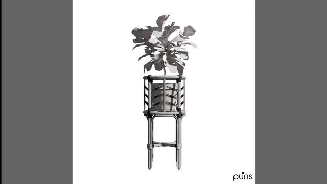 RATTAN POT PLANTER 3D MODEL | 3dsMax l Corona смотреть онлайн