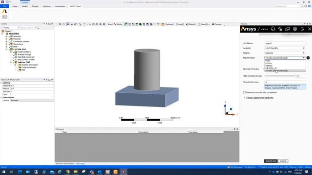 How to Run LS DYNA in Ansys Cloud - Part 1 смотреть онлайн