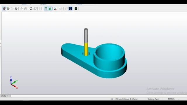 CNC Simulation with solidcam смотреть онлайн