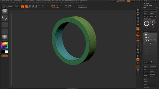 ZBrush 4R7 P3 - 'Ring Master v1.0' Unofficial ZPlugin Tutorial смотреть онлайн