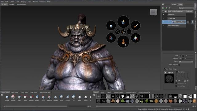 Mudbox Overview - UI смотреть онлайн