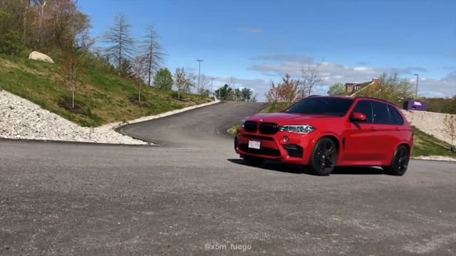 BMW X5M in melbourne RED смотреть онлайн