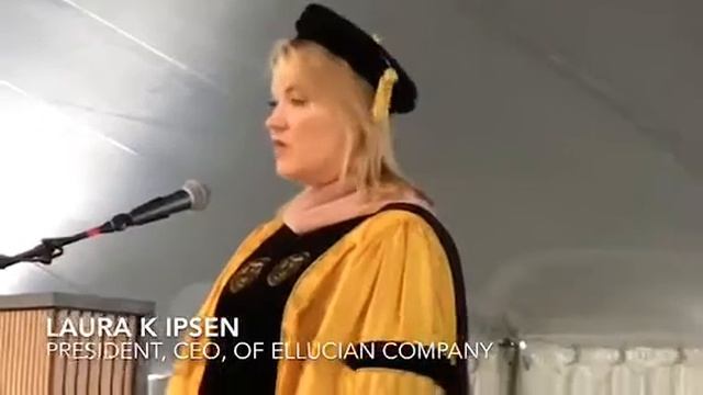 LAURA IPSEN IS SPEAKER AT BRYANT смотреть онлайн